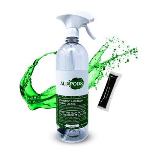 AlixPods Non-Acidic Bathroom and Bowl Cleaner - starter kit